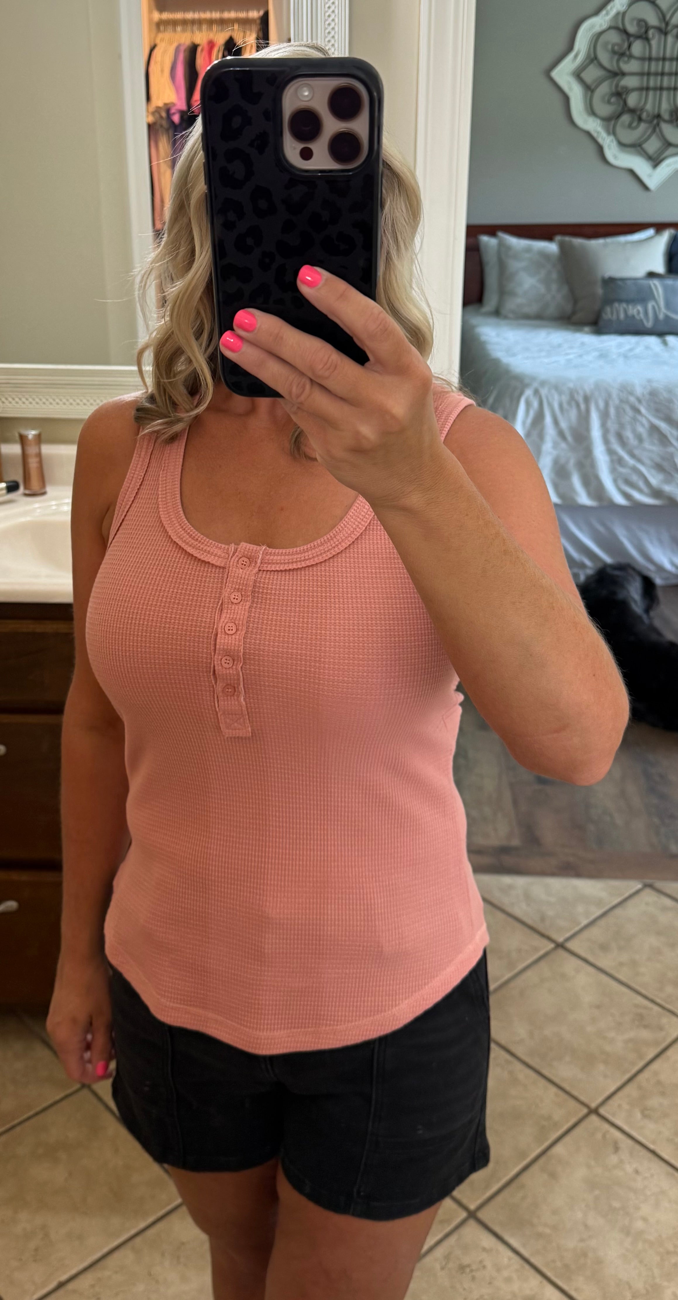New In Blush Tank